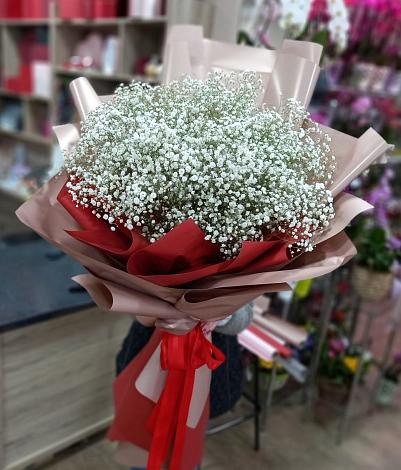Букет цветов из: Гипсофила в Вознесеновском