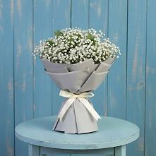 Букет цветов из:  Гипсофила в Вознесеновском