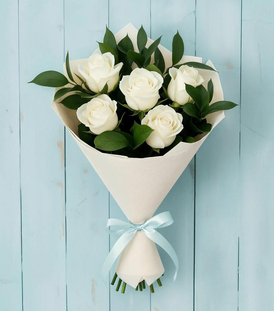 Букет цветов из: Розы в Вознесеновском