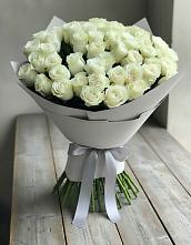 Букет 35 Белых роз в Вознесеновском