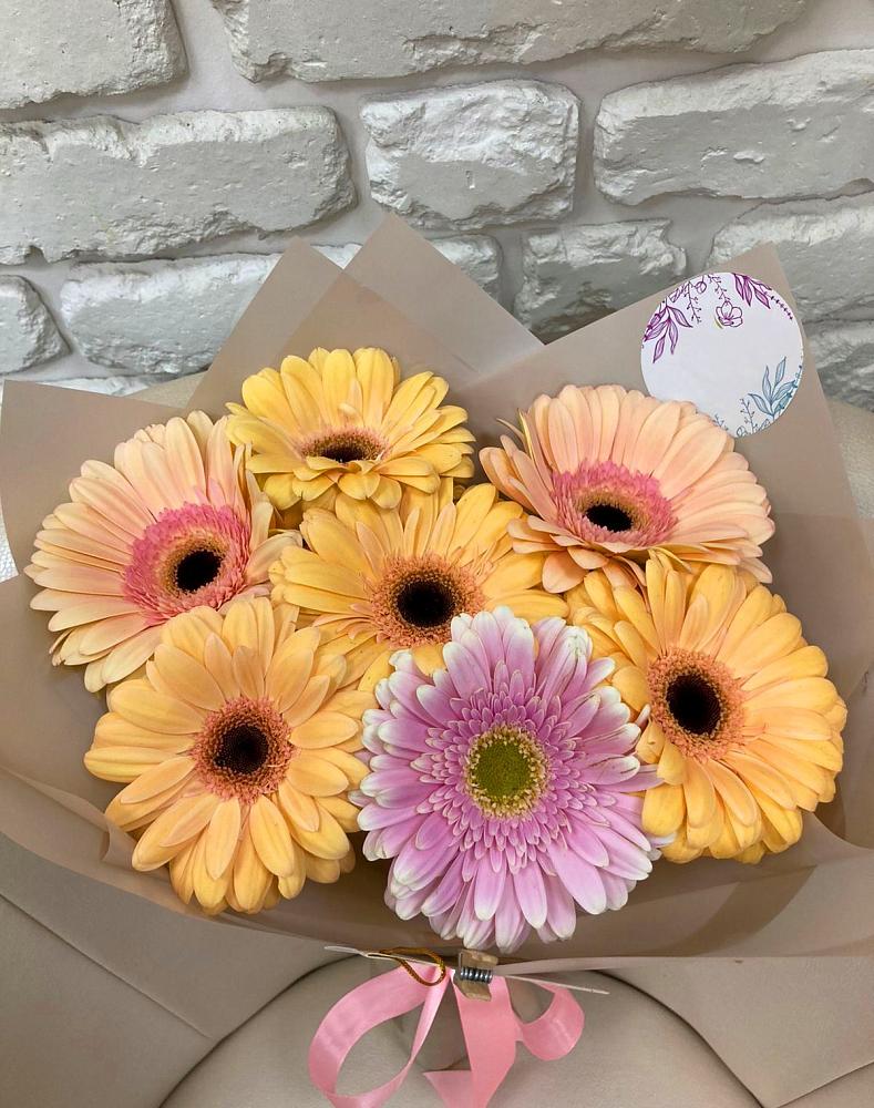Букет цветов из: Герберы в Вознесеновском