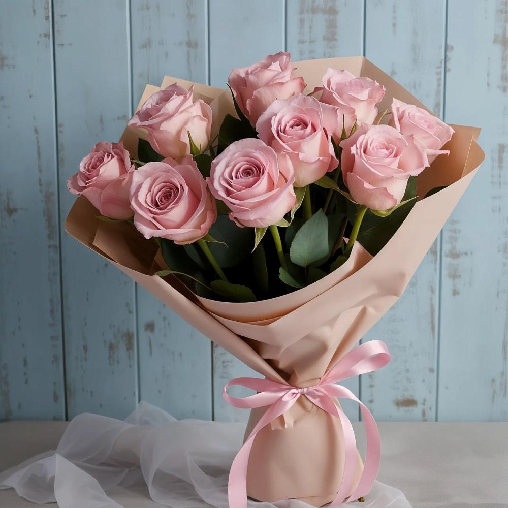 Букет цветов из: Розы в Вознесеновском