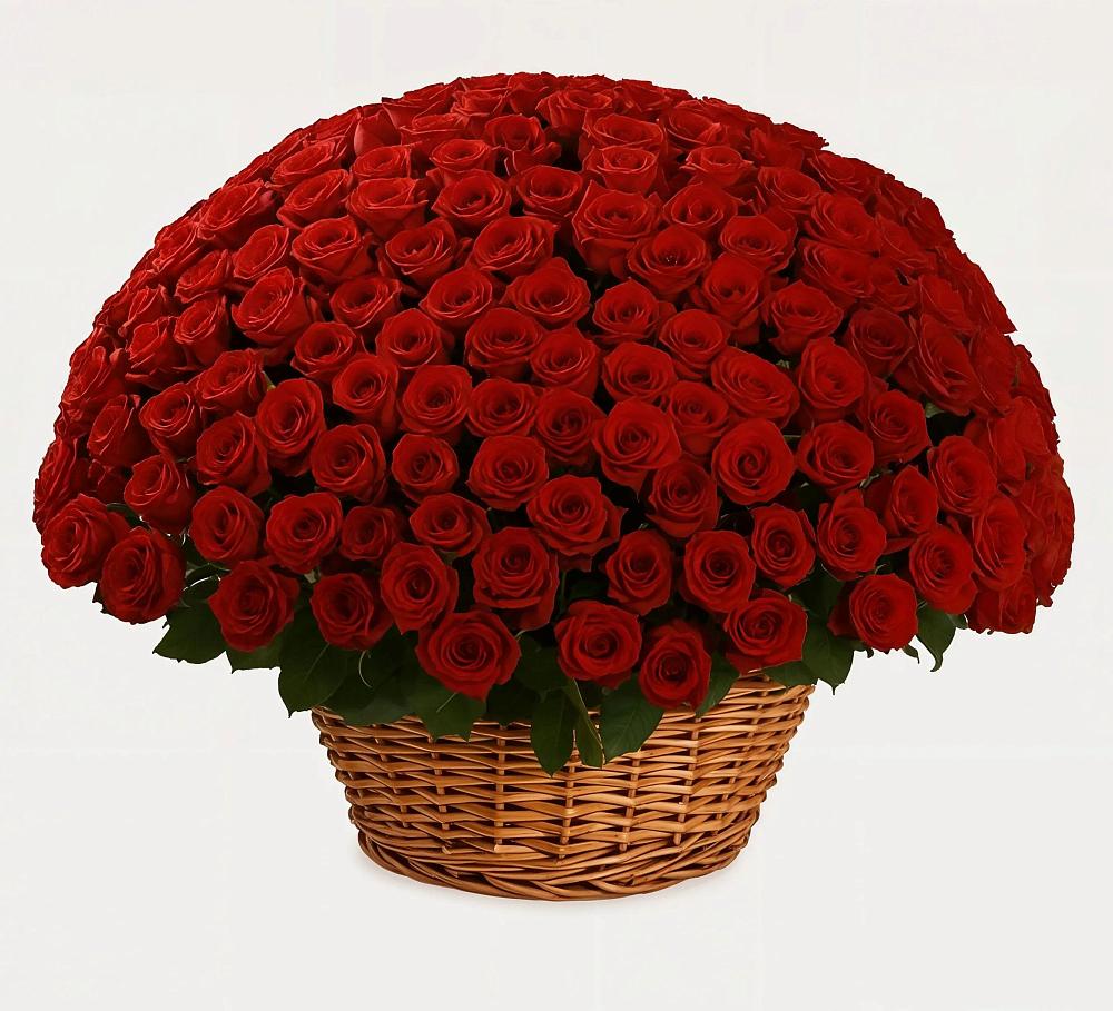 Премиум букет из: Розы в Вознесеновском