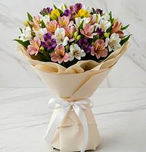Букет цветов из:  Альстромерии #REPLACE_PRED# Вознесеновском