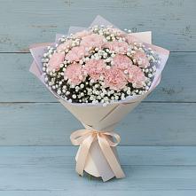 Букет цветов из:  Гвоздики #REPLACE_PRED# Вознесеновском
