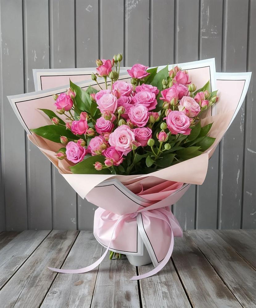 Букет Розовый кустик в Вознесеновском
