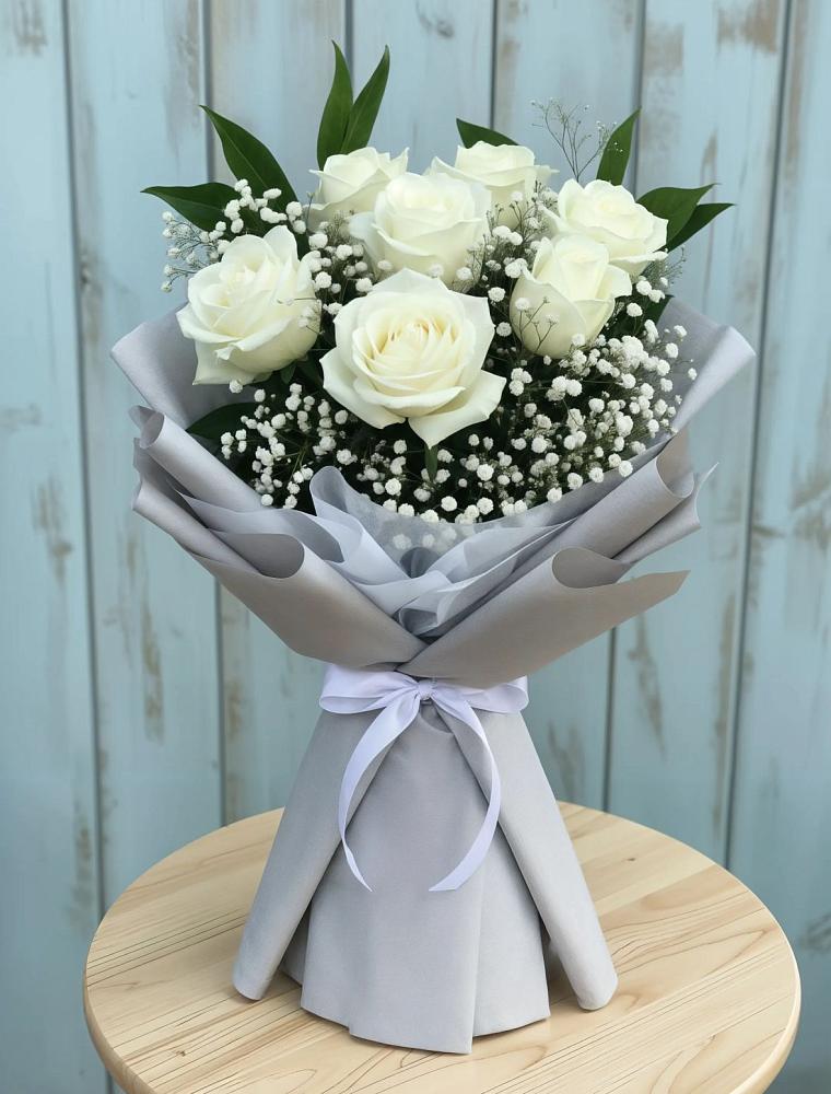 Букет цветов из: Розы в Вознесеновском