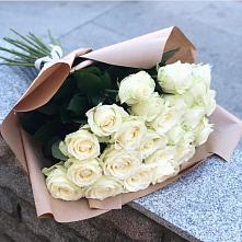 Букет Белые розы Анастасия #REPLACE_PRED# Вознесеновском