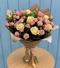 Букет цветов из:  Розы в Вознесеновском