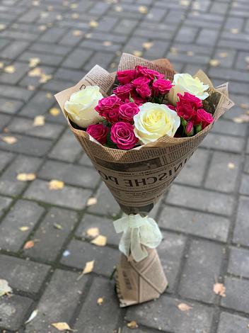 Букет цветов из: Розы в Вознесеновском