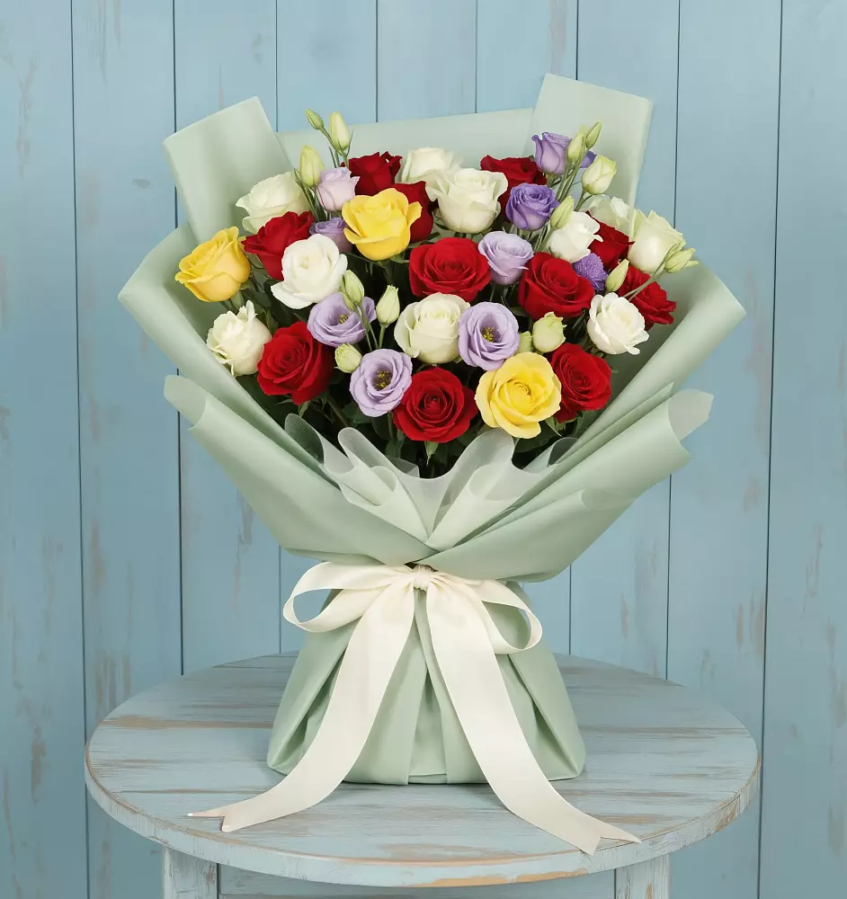 Букет цветов из: Розы в Вознесеновском