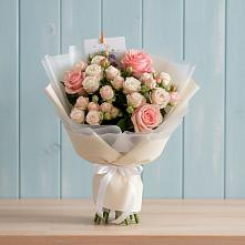 Букет цветов из:  Розы в Вознесеновском
