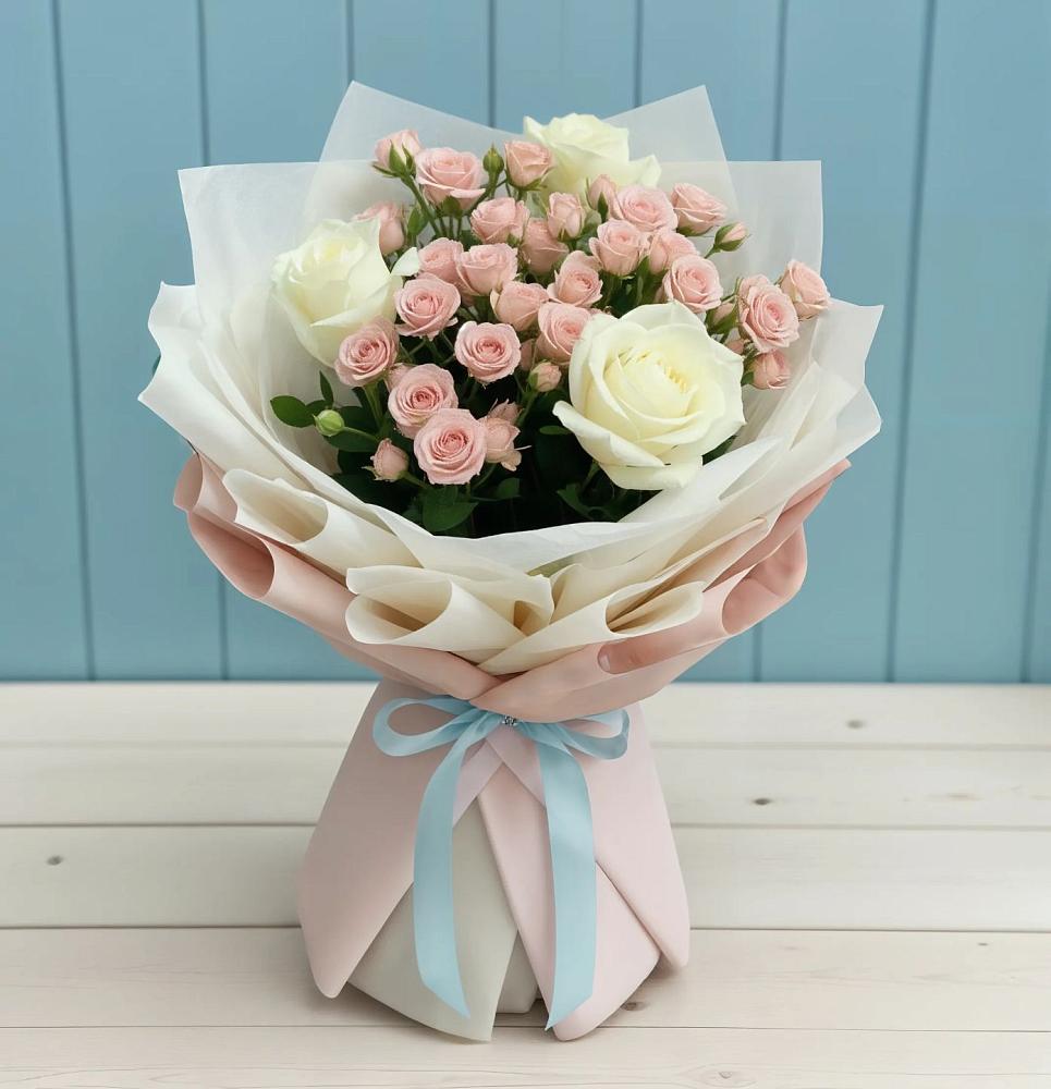 Букет цветов из: Розы в Вознесеновском