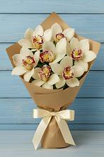 Букет цветов из:  Орхидеи и Розы в Вознесеновском